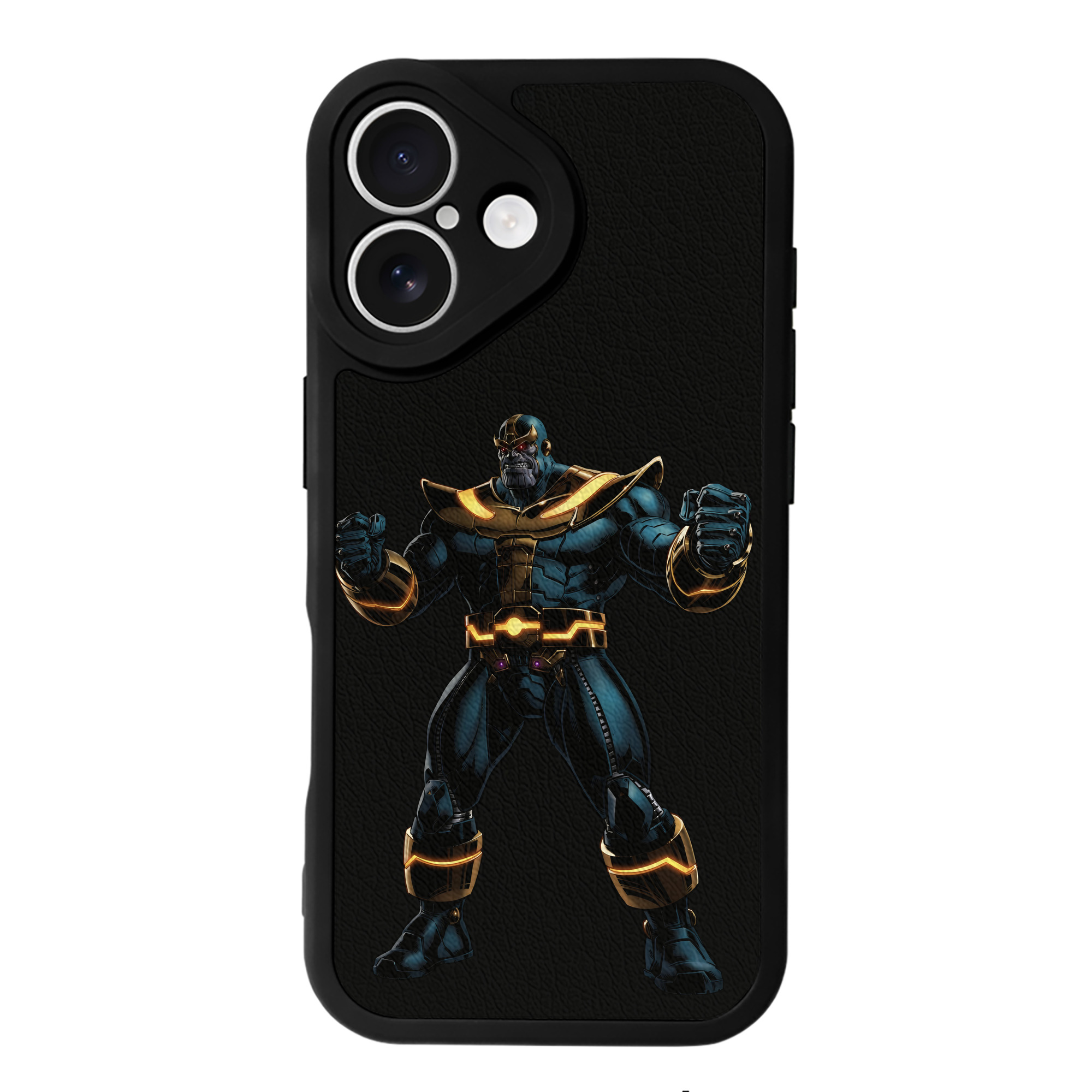 （画像用） アベンジャーズ The Avengers 【iPhone 16シリーズ対応】シリコンスマホケース（レザー調） 材質：シリコン
